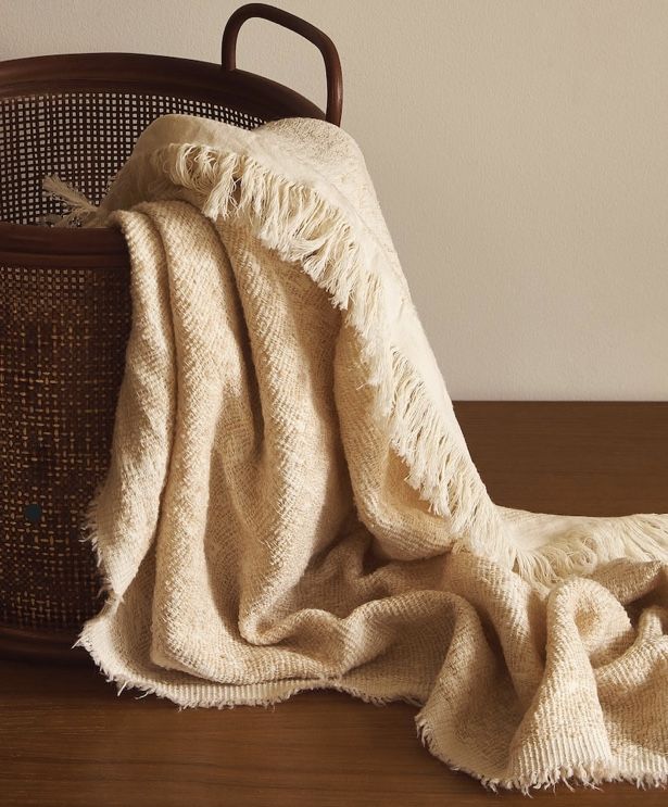 Soft home textiles styled for relaxed everyday living